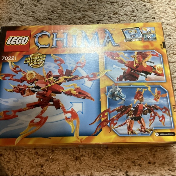 Lego 70221 Chima Flinx’s Ultimate Phoenix-Brand new - Picture 1 of 2